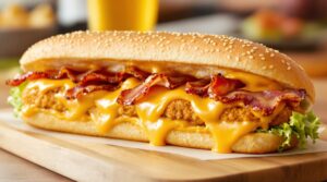 Menú Roro: el Long Chicken de Burger King con triple queso y bacon