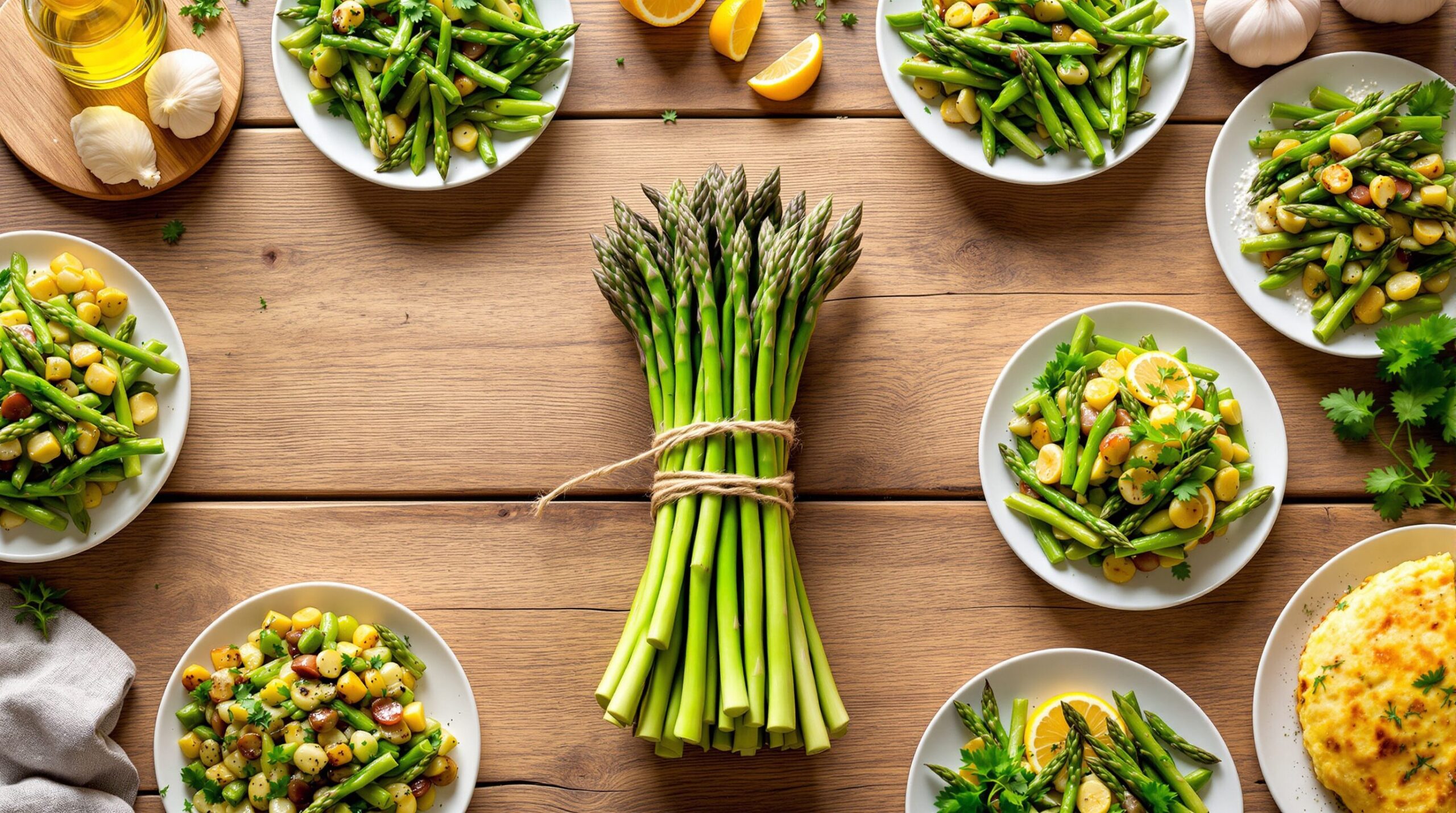 Espárragos trigueros: 7 recetas para preparar platos sencillos y sabrosos