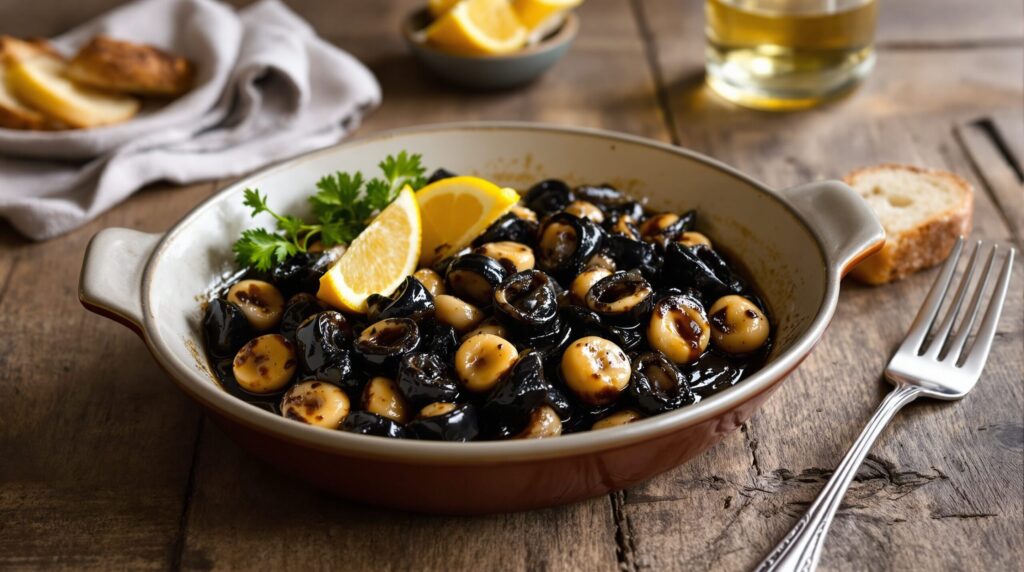 chipirones en su tinta