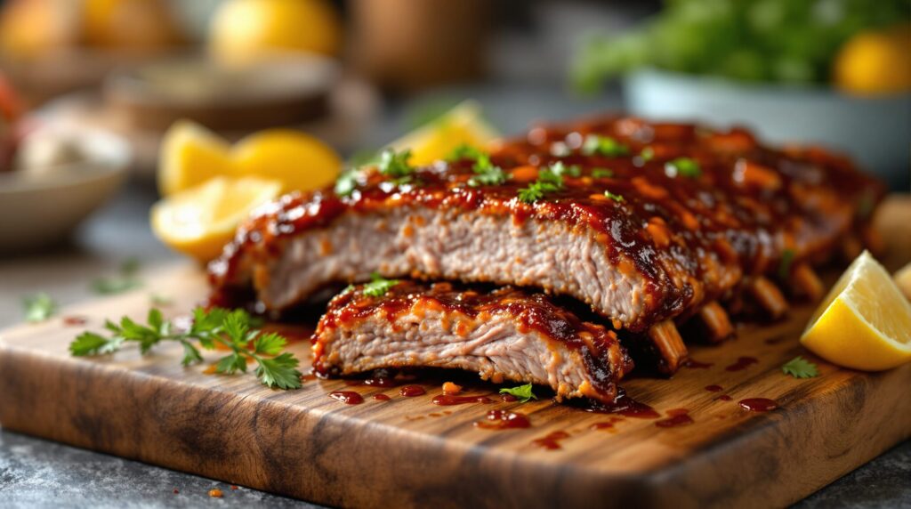 costillas de cerdo al horno