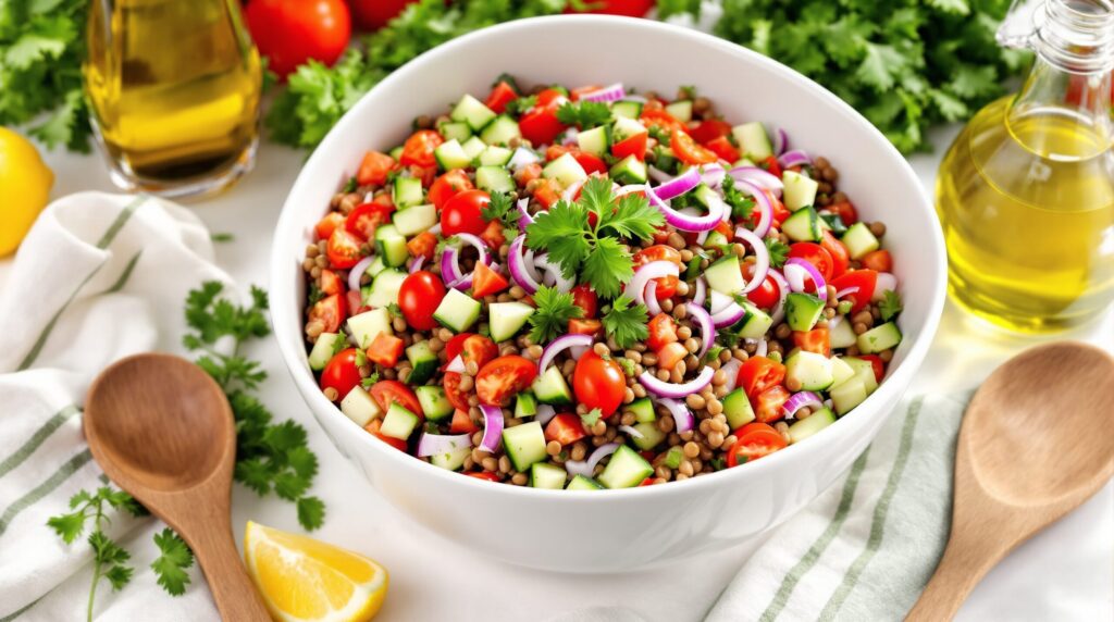 ensalada de lentejas