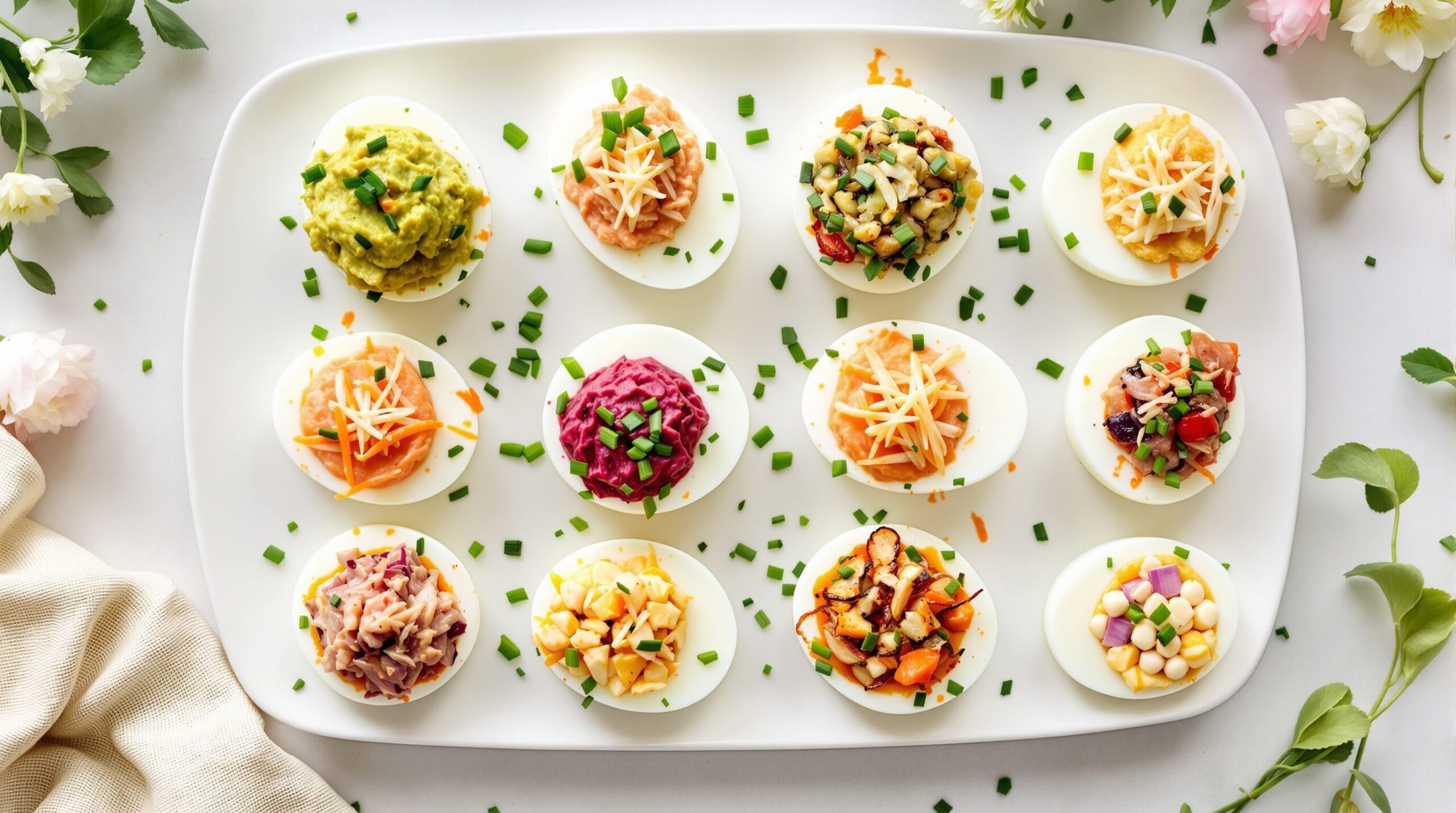 Huevos rellenos: ocho ideas originales para sorprender en cualquier ocasión