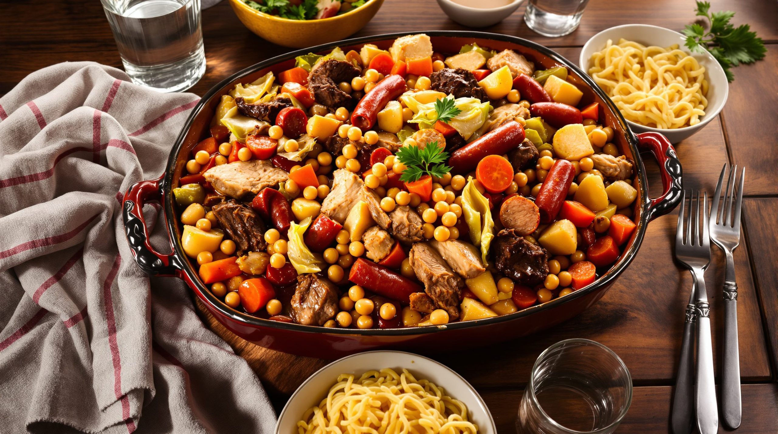 Cocido madrileño: la receta tradicional con ingredientes y pasos explicados