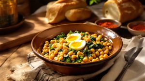Garbanzos con espinacas: el método tradicional para un potaje andaluz fácil